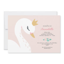 Rosa niedliche Schwanenkinder