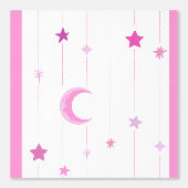 Rosa Night Sky Wallpaper Tapete (Vorderseite)