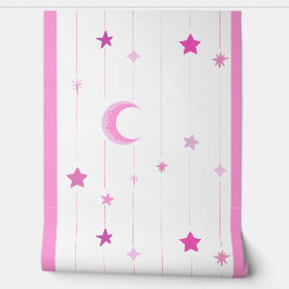 Rosa Night Sky Wallpaper Tapete
