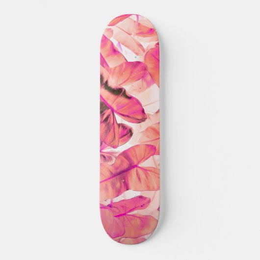 Rosa Nirwana Skateboard (Vorderseite)