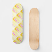 rosa Nixen Skateboard (Vorderseite)