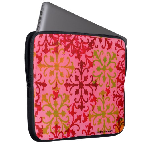 Rosa Notebook-Hülle Laptopschutzhülle (Vorne Rechts)