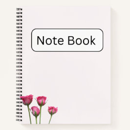 Rosa-Notebook Notizblock