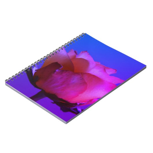 Rosa-Notebook Notizblock (Linke Seite)