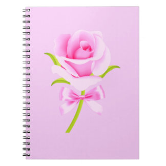 Rosa-Notebook Notizblock