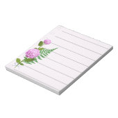 Rosa Notepad Notizblock (Rotiert)