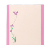 Rosa Notizblock (Vorderseite)