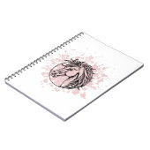 Rosa Notizblock (Linke Seite)