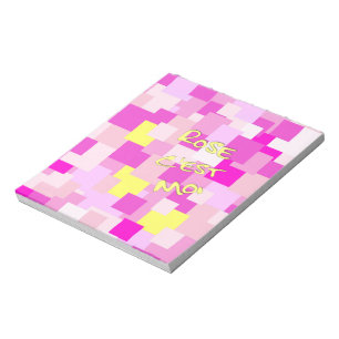 Rosa Notizblock