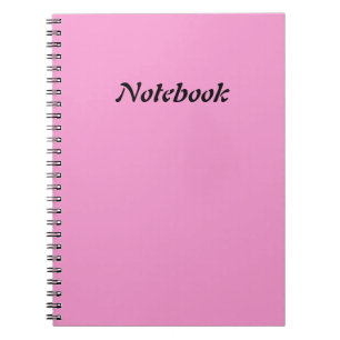 rosa Notizbuch Notizblock