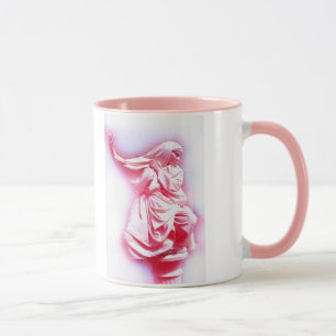 Rosa Nuss Tasse