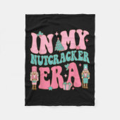 Rosa Nussknacker-Truppe in meiner Nussknackerzeit Fleecedecke (Vorderseite)