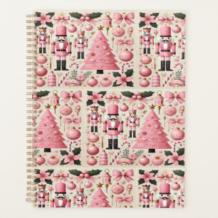 Rosa Nussknacker-Weihnachtsbaum  Planer