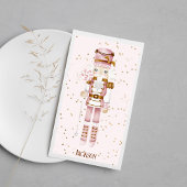 Rosa Nutcracker Handtuch Serviette