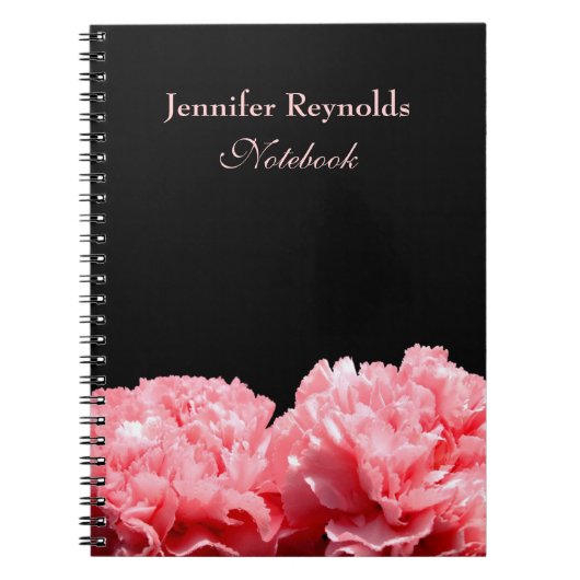 Rosa Nylons Persönliches Notebook Notizblock (Vorderseite)