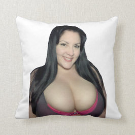 Rosa Oberseite Kissen