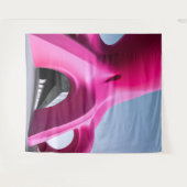 Rosa Octo-Architecture Tapestry Wandteppich (Vorderseite (Horizontal))