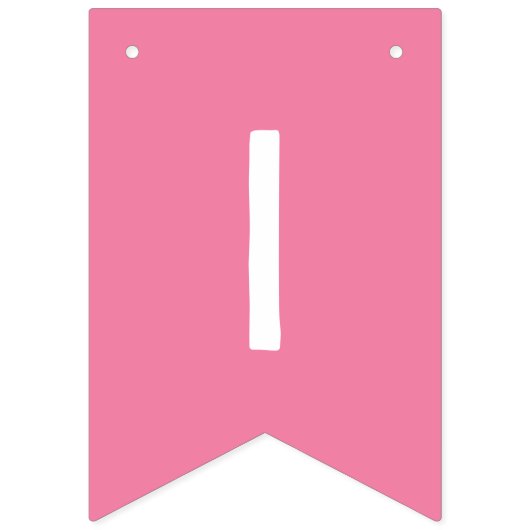 Rosa oder Blau decken wir Liebe Sie Geschlecht Wimpelkette (Zweite Fahne)