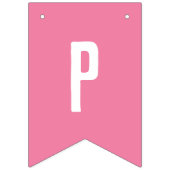 Rosa oder Blau decken wir Liebe Sie Geschlecht Wimpelkette (Erste Fahne)