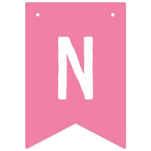 Rosa oder Blau decken wir Liebe Sie Geschlecht Wimpelkette (Dritte Fahne)