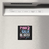 Rosa oder Blau große Schwester liebt Geschlecht en Magnet (In Situ (Geschirrspüler))