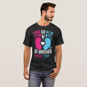 rosa oder blau großer Bruder liebt dich T-Shirt (Vorne ganz)