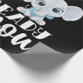 Rosa oder blau ich bereits Liebe Sie Geschlecht ze Geschenkpapier (Ecke)