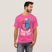 Rosa oder blau Ich habe bereits die Liebe, dass Ih T-Shirt (Vorne ganz)