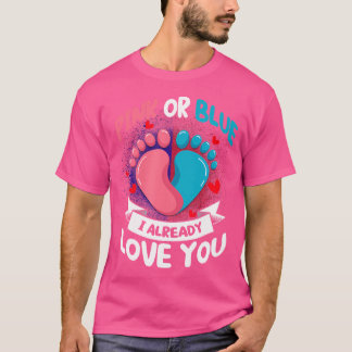 Rosa oder blau Ich habe bereits die Liebe, dass Ih T-Shirt