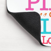 Rosa oder Blau Wir Liebe Ihnen Geschlecht Storch o Mousepad (Ecke)