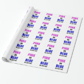 Rosa oder Blau wir Liebe Sie Geschenkpapier (Ungerollt)