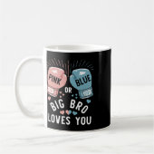 Rosa oder blaue Big Bro Lieben, die Sie Boxing Ges Kaffeetasse (Links)