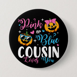 Rosa oder blaue Cousin-Lieben, die Sie pumpen Baby Button