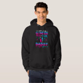 Rosa oder blaue Daddy Lieben, die Sie Geschlecht z Hoodie (Vorne ganz)