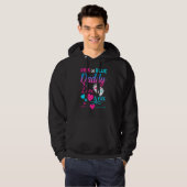 Rosa oder blaue Daddy Lieben Sie 2022 Gender Revea Hoodie (Vorne ganz)