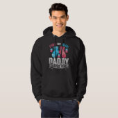 Rosa oder blaue Daddy Lieben Sie zukünftigen Vater Hoodie (Vorne ganz)