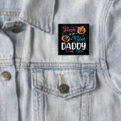 Rosa oder blaue Dadys Lieben, die Sie Pumpkin Baby Button (Beispiel)