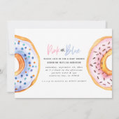 Rosa oder blaue Dusche Ankündigung (Rückseite)