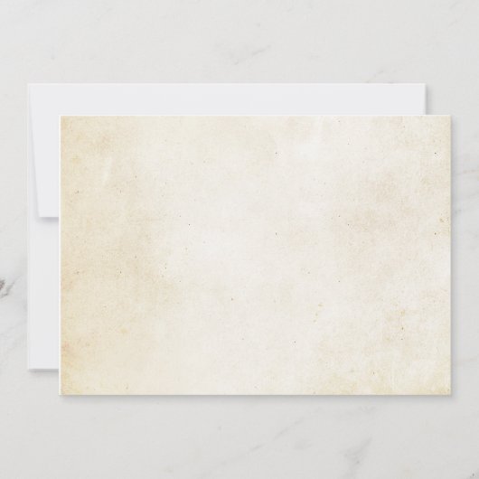 Rosa oder blaue Elefanten offenbaren Einladung (Rückseite)