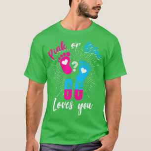 Rosa oder blaue g Lieben Sie Geschlecht zeigen Bab T-Shirt