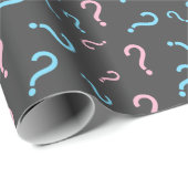 Rosa oder blaue Geschlechtsoffenbarung Geschenkpapier (Rolleneckpunkt)