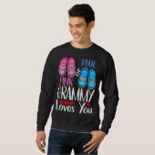 Rosa oder blaue Grammy-Lieben, die Sie nach Geschl Sweatshirt (Vorne ganz)