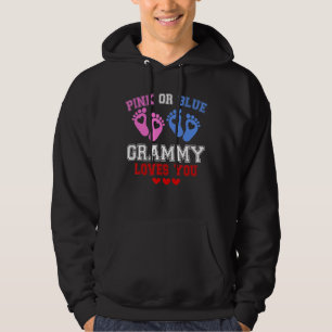 Rosa oder blaue Grammy-Lieben Sie Geschlecht zeige Hoodie