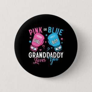 Rosa oder blaue Granddaddy-Lieben, die Sie als Box Button