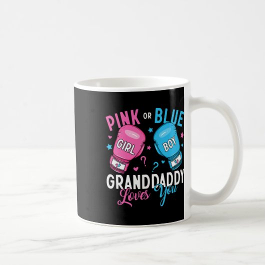 Rosa oder blaue Granddaddy-Lieben, die Sie als Box Kaffeetasse (Rechts)