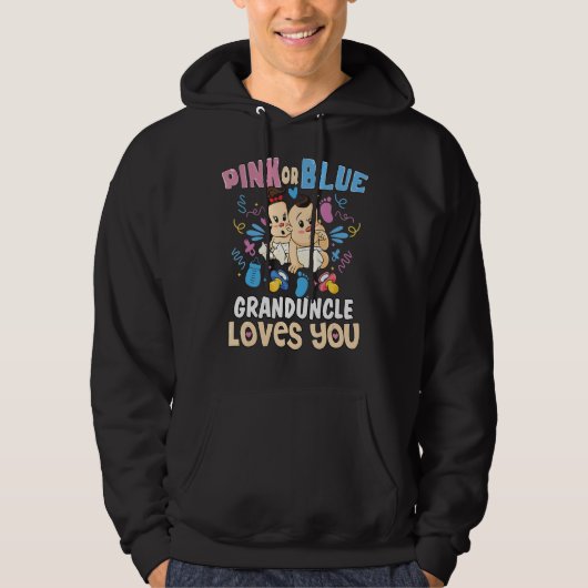 Rosa oder blaue Grandonkel Lieben, die du am beste Hoodie (Vorderseite)