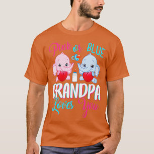 Rosa oder blaue Grandpa-Lieben, die Sie Elefanten- T-Shirt