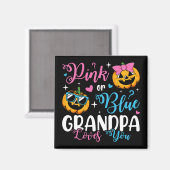 Rosa oder blaue Grandpa-Lieben, die Sie pumpen Bab Magnet (Vorderseite/Rückseite)