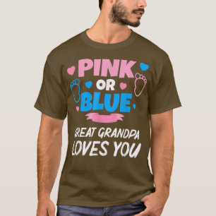 Rosa oder blaue große Grandpa-Lieben Sie Baby Gesc T-Shirt