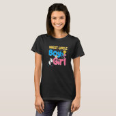 Rosa oder blaue große Lieben Sie am besten Onkel j T-Shirt (Vorne ganz)